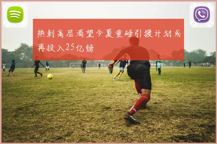 热刺高层渴望今夏重磅引援计划或再投入25亿镑